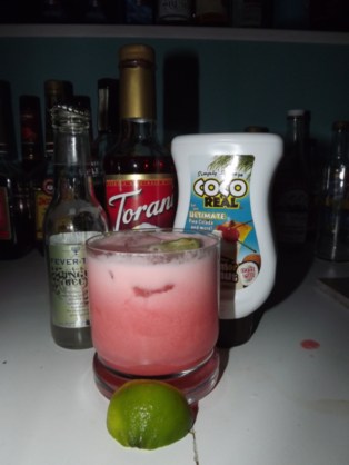coconut fizz variation mocktail
