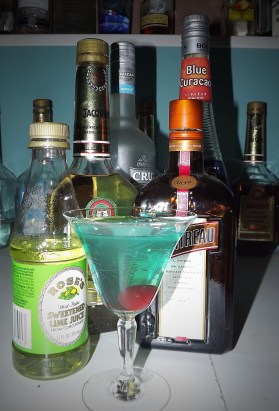 blue tropical waters